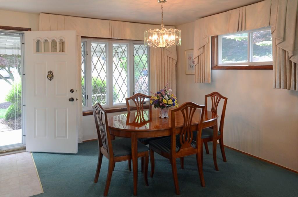 468 Lindsay Road Carnegie, PA 15106 - Photo 4 of 21 Front door leads into the dining room. Large front window overlooks front porch.