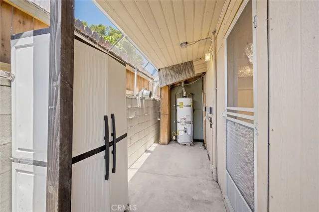 a view of an entryway