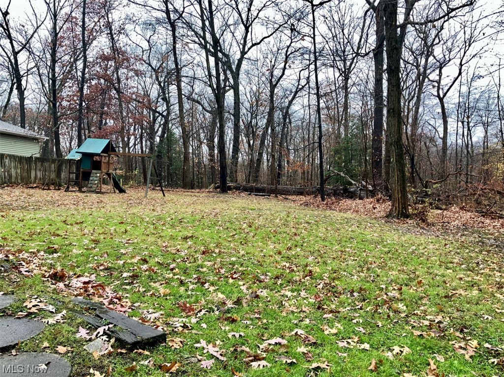 2108 Volney Road Youngstown, OH 44511 - Photo 26 of 27 View of back yard featuring a playground