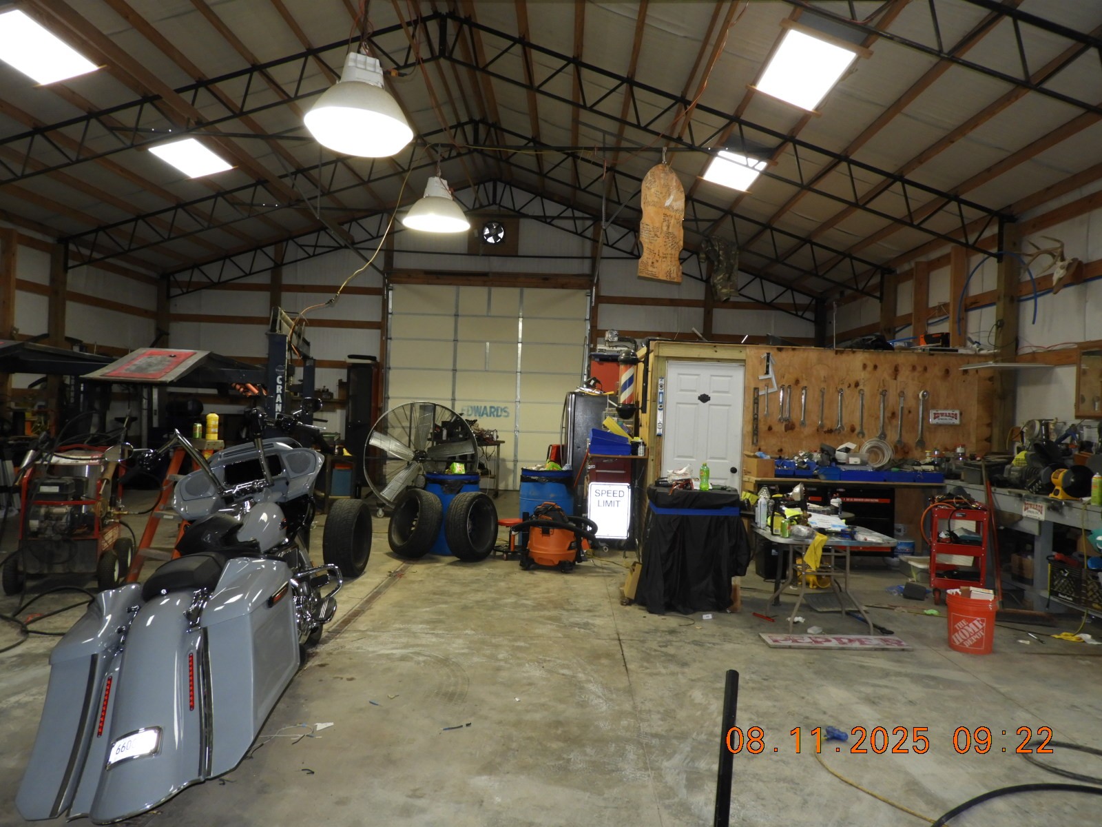 1240 Johnson Branch Road Pulaski, TN 38478 - Photo 35 of 68 a view of a storage room with racks