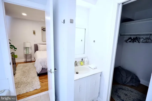 view of living room with furniture and rug