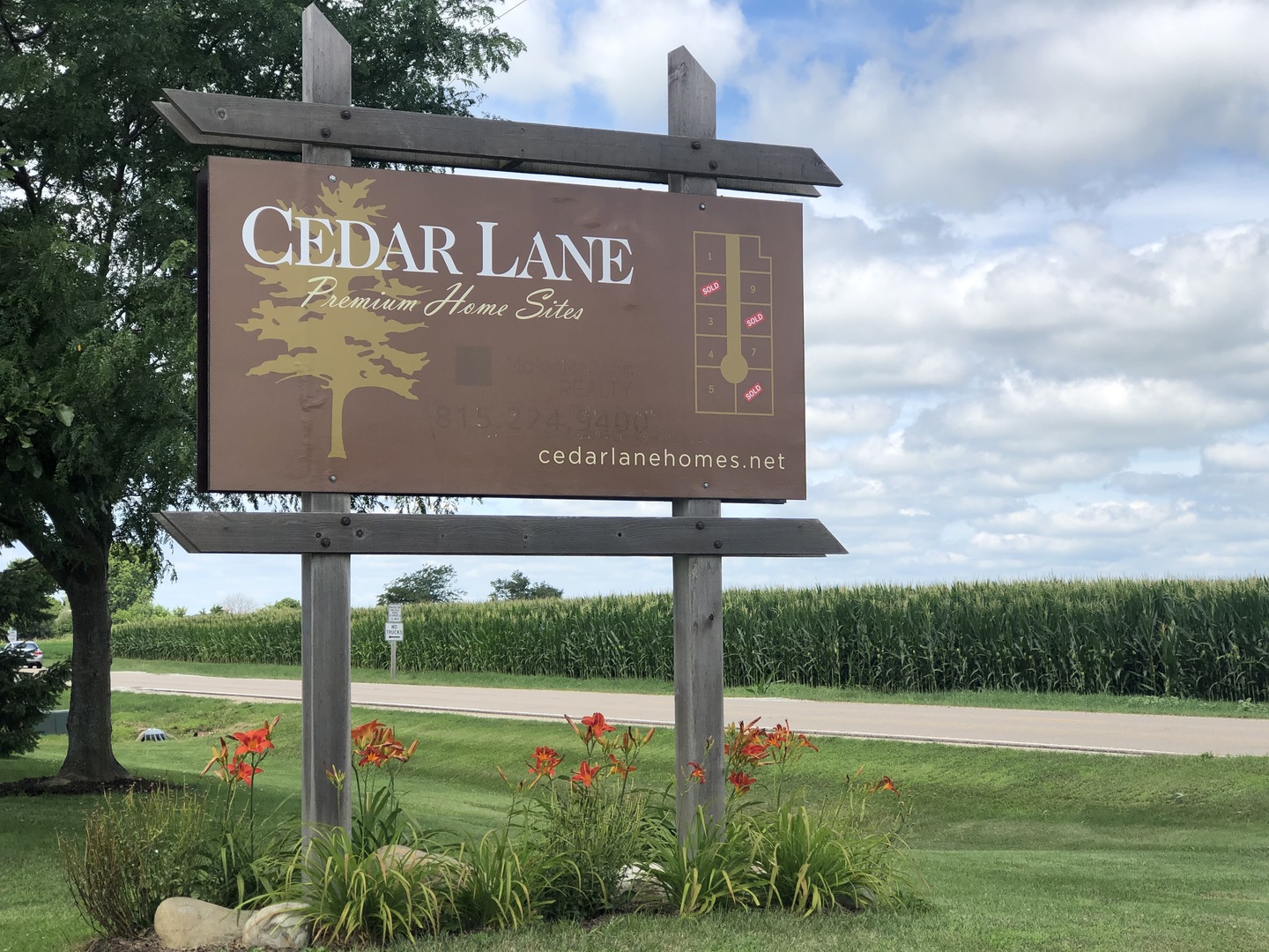 1885 Cedar Lane Cedar Point, IL 61354 - Photo 1 of 2 a sign on the side of the building