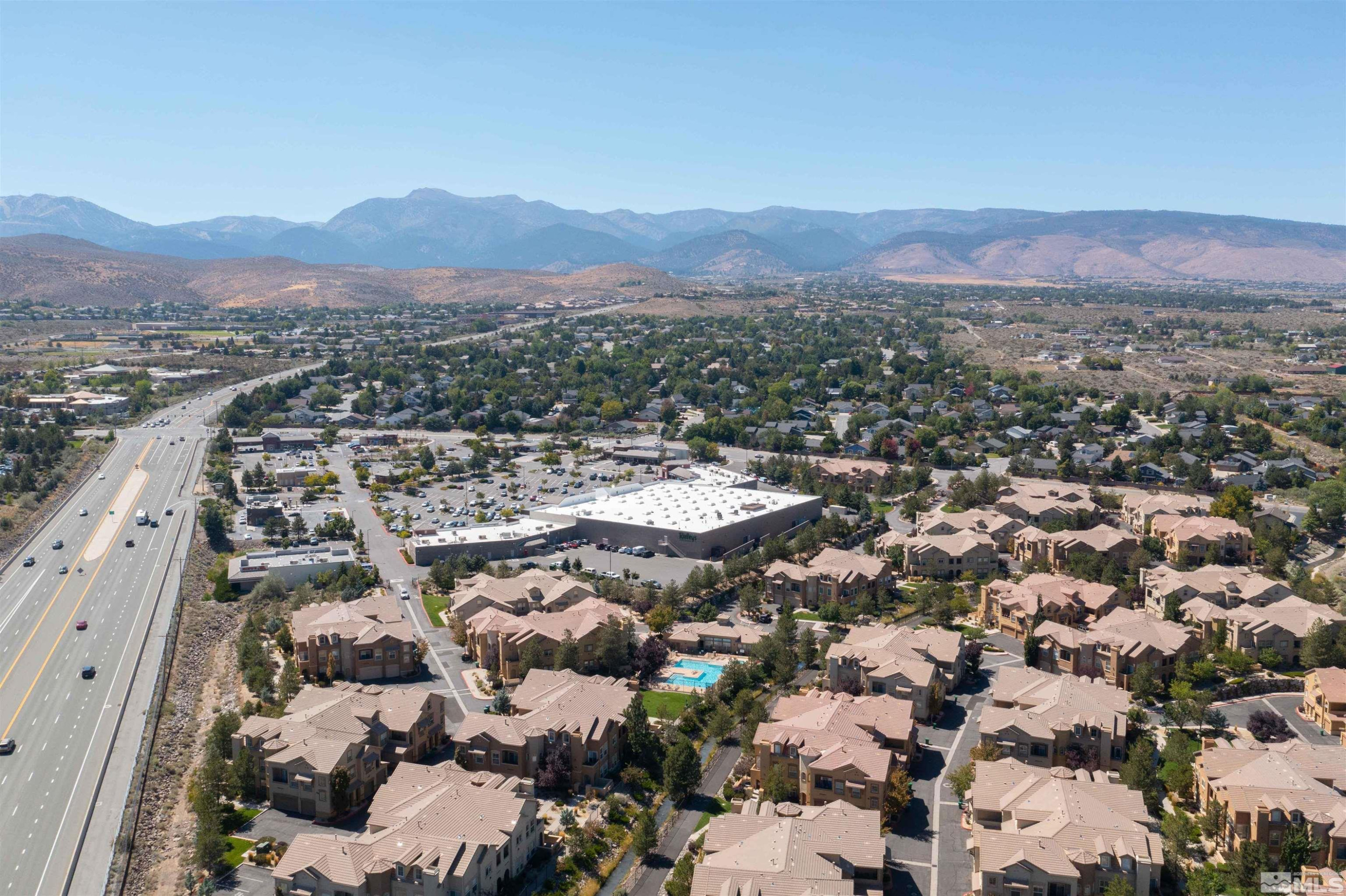 17000 Wedge Parkway Reno, NV 89511 - Photo 34 of 35 an aerial view of residential house and mountain view