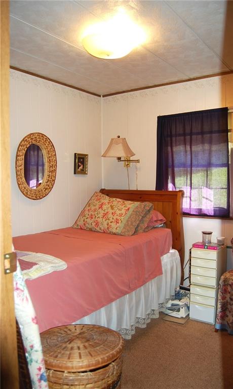 124 Gun Hill Road Wind Ridge, PA 15380 - Photo 19 of 25 a bedroom with a bed and a window