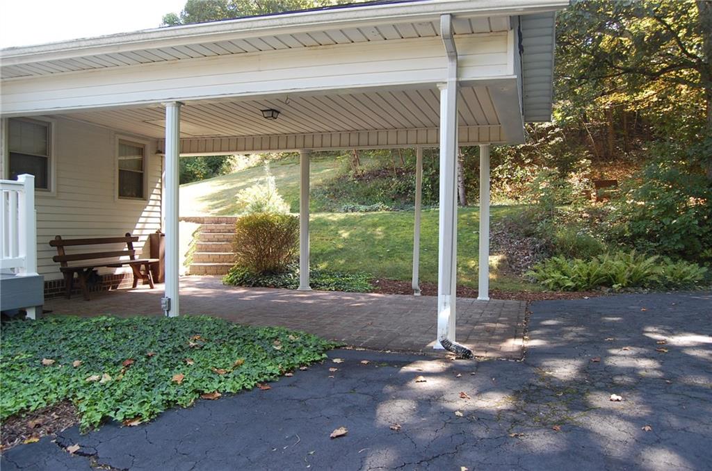 124 Gun Hill Road Wind Ridge, PA 15380 - Photo 6 of 25 a backyard of a house with lots of green space
