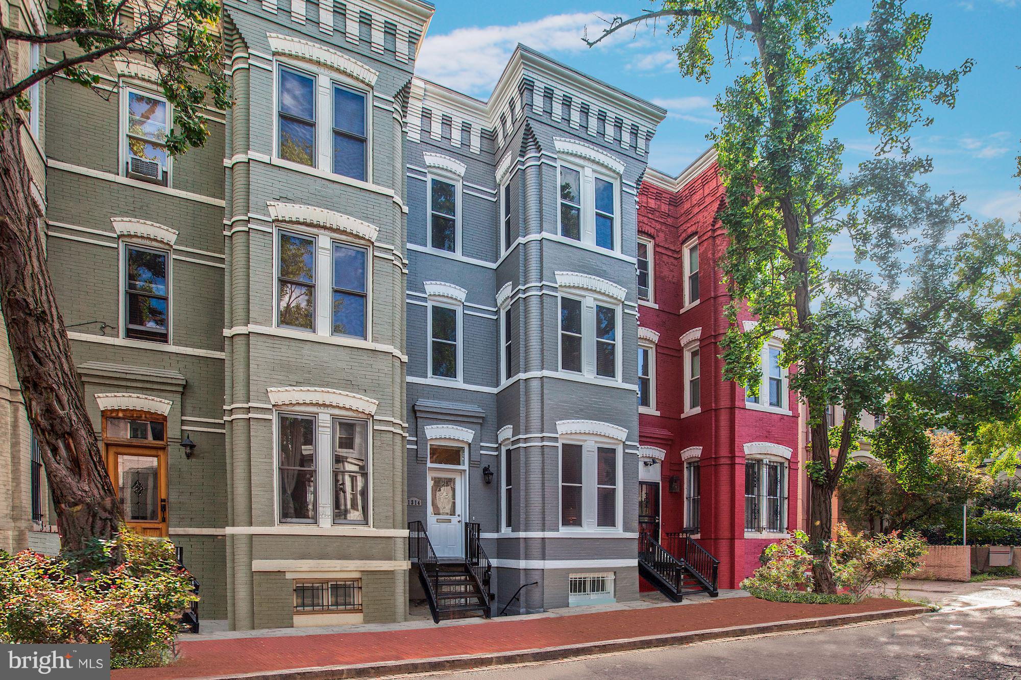 1314 Riggs Street Northwest Washington, DC 20009 - Photo 2 of 28 Exterior (Front)