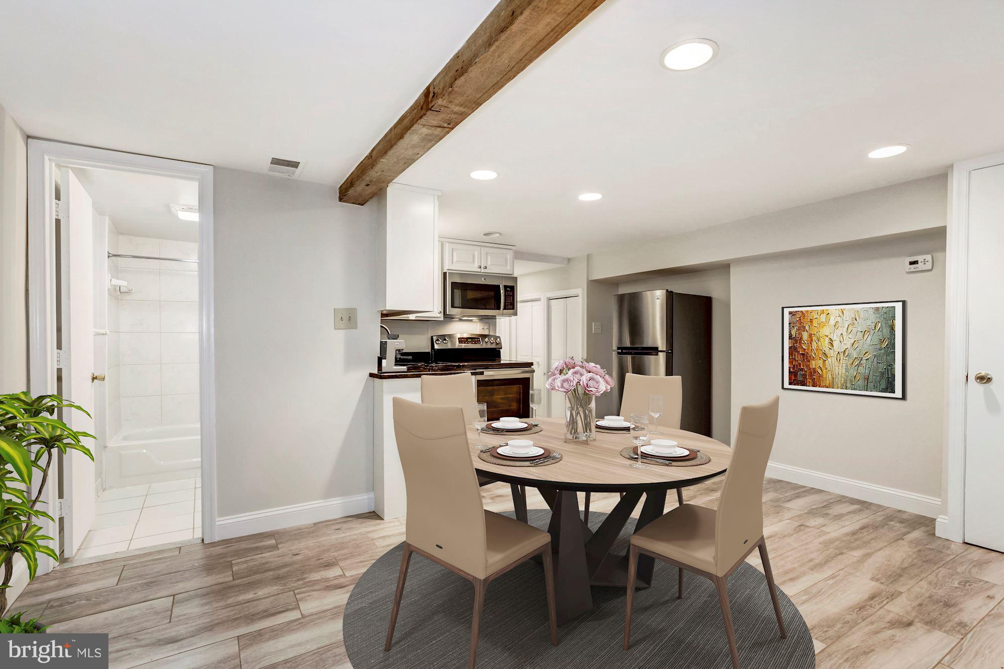 1314 Riggs Street Northwest Washington, DC 20009 - Photo 22 of 28 In-Law suite (virtually staged)