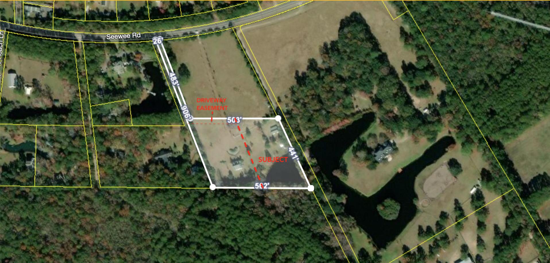 4911 Seewee Road Awendaw, SC 29429 - Photo 18 of 19 4911 SEEWEE RD AERIAL CLOSE