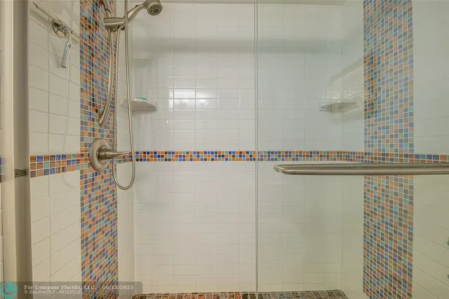 a view of a backyard with potted plants