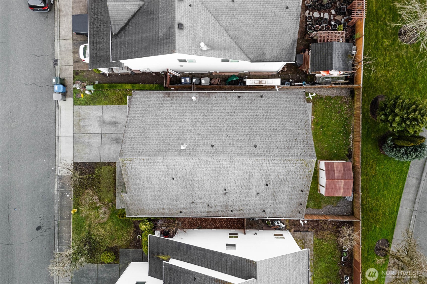 2513 Northeast 2nd Street Renton, WA 98056 - Photo 37 of 38 an aerial view of a house with a swimming pool