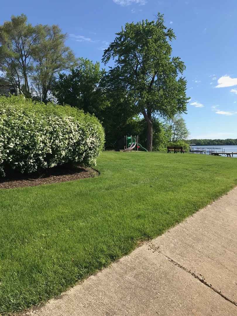 77 Mineola Road, Unit 77 Fox Lake, IL 60020 - Photo 17 of 24 a view of a garden with a tree