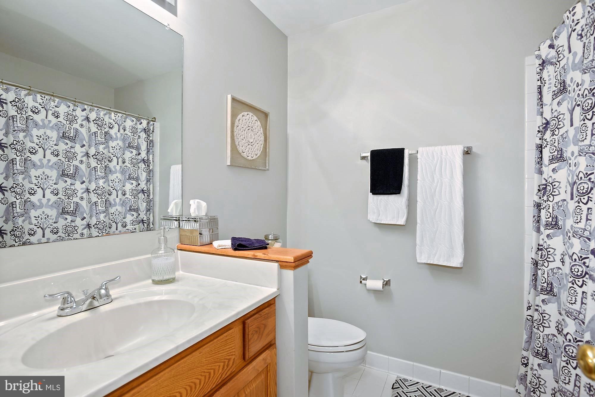 12062 Edgemere Circle Reston, VA 20190 - Photo 18 of 25 a bathroom with a sink toilet and mirror