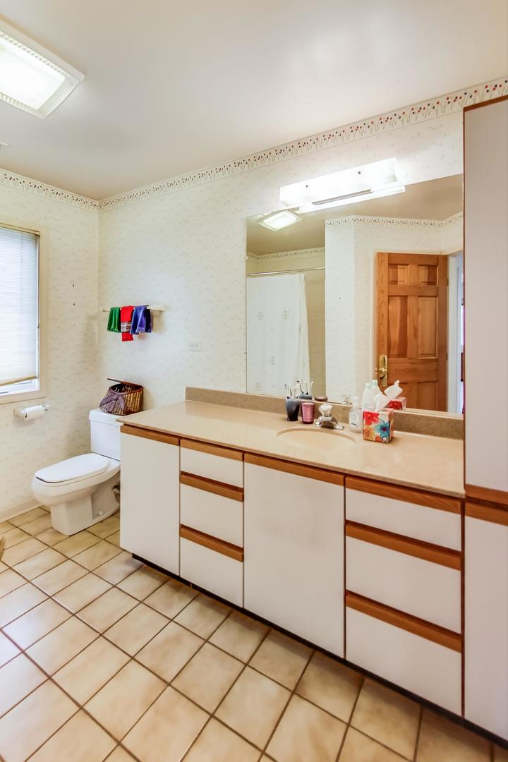 701 South Seminary Avenue Park Ridge, IL 60068 - Photo 25 of 60 a bathroom with a sink and a mirror