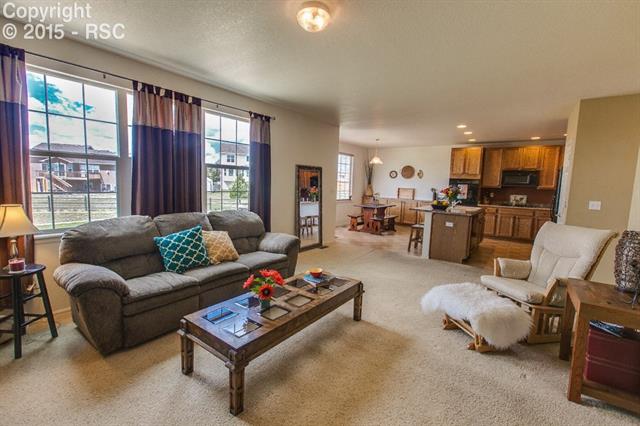 12141 Rio Secco Road Peyton, CO 80831 - Photo 16 of 31 Open Concept Family Room & Kitchen