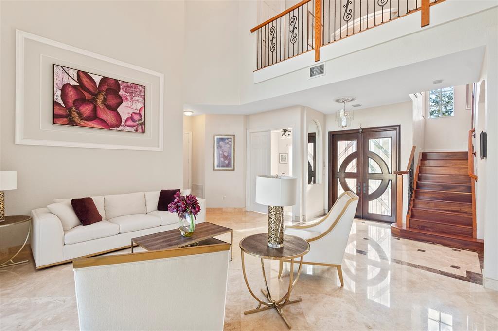 4622 Southwest 185th Avenue Miramar, FL 33029 - Photo 13 of 64 a living room with furniture and wooden floor