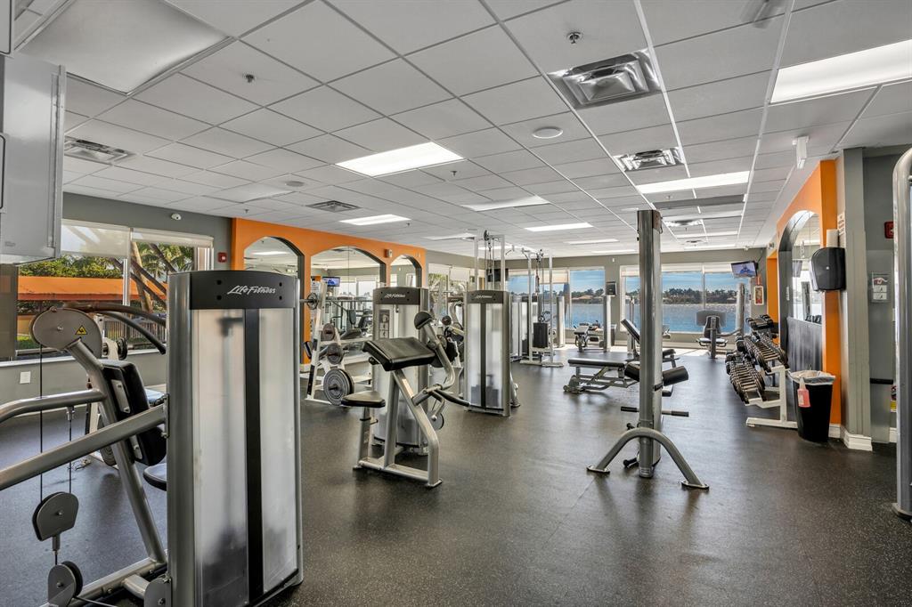 4622 Southwest 185th Avenue Miramar, FL 33029 - Photo 59 of 64 a view of a room with gym equipment