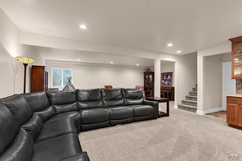 10 Robert Road Rye, CO 81069 - Photo 58 of 102 a living room with furniture and a flat screen tv