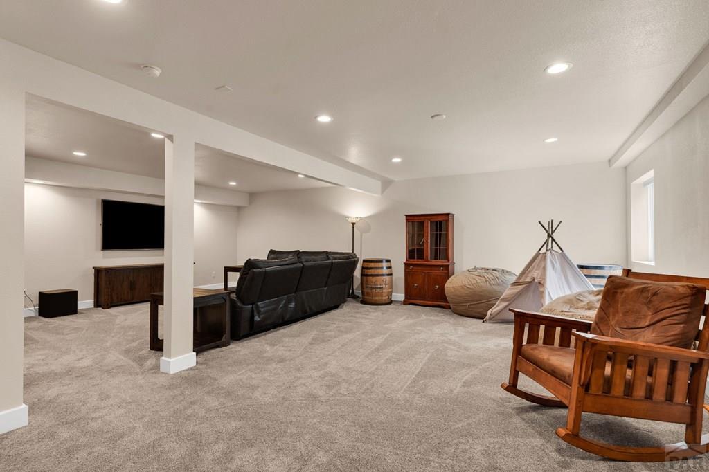 10 Robert Road Rye, CO 81069 - Photo 60 of 102 a living room with furniture and a flat screen tv