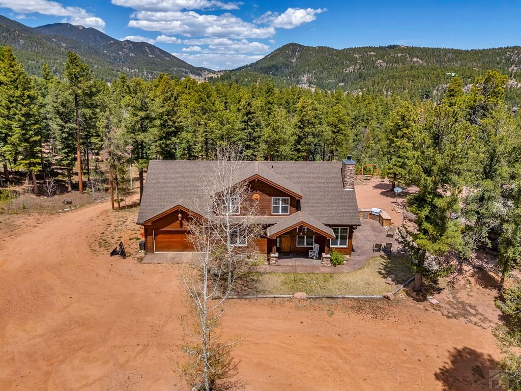 10 Robert Road Rye, CO 81069 - Photo 79 of 102 an aerial view of a house with a yard