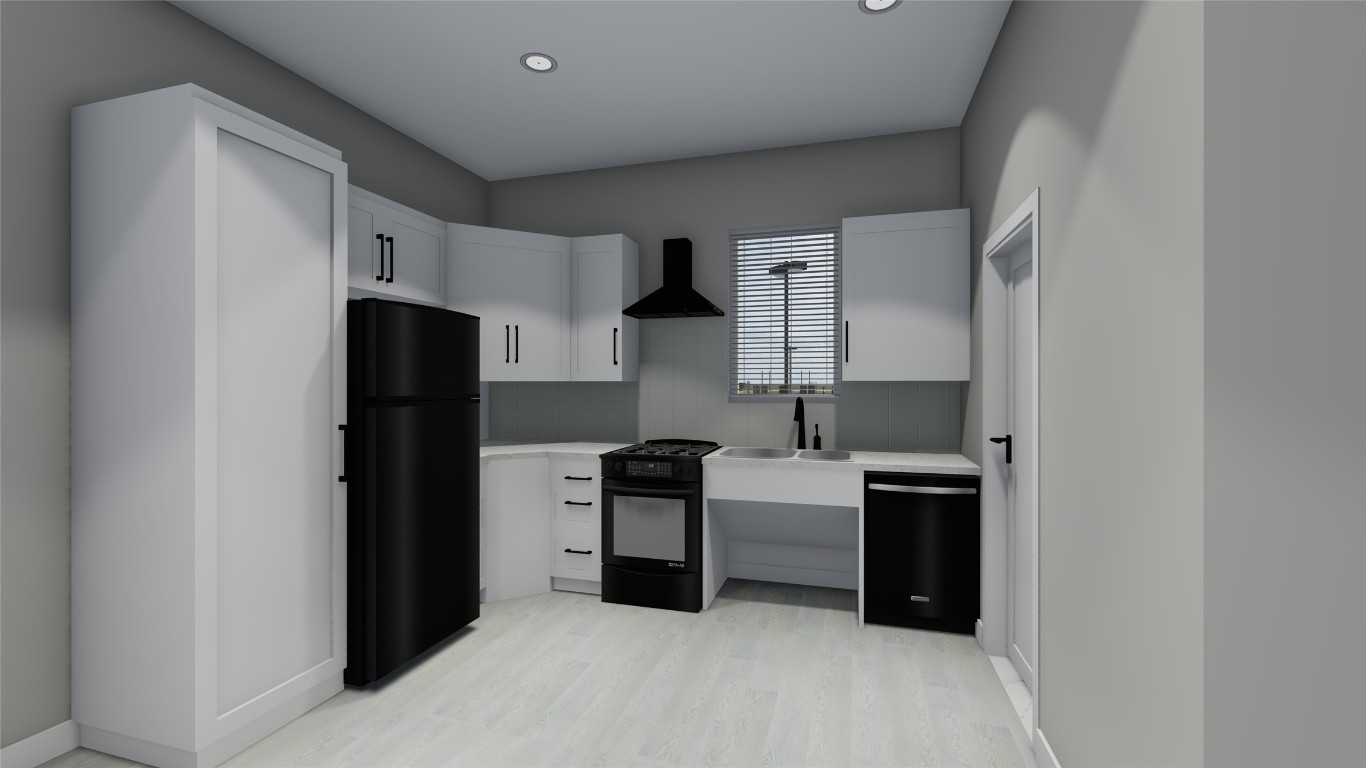 2101 Reinke Road, Unit 4106 Waller, TX 77484 - Photo 8 of 11 a kitchen with stainless steel appliances a refrigerator and a stove