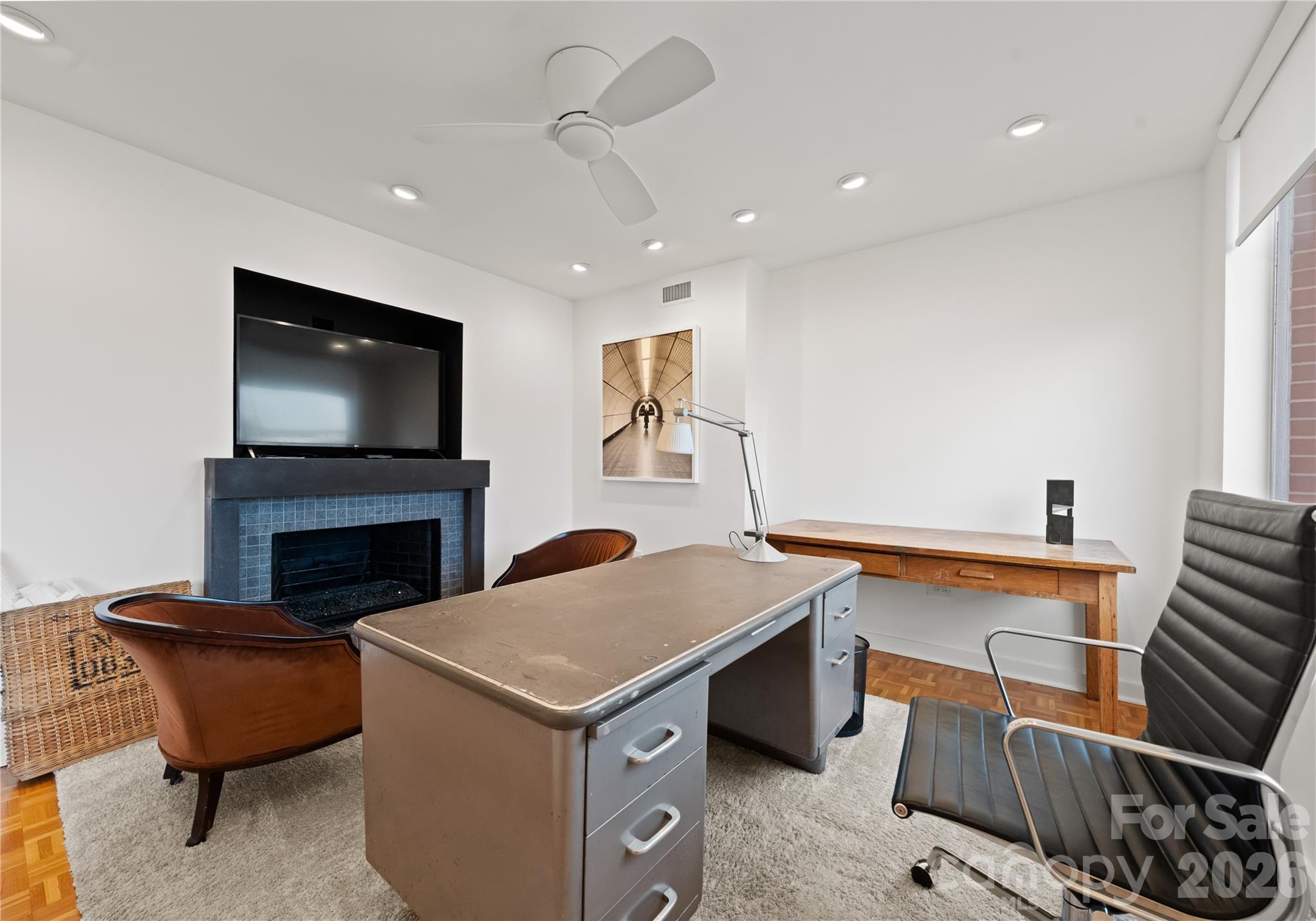 1300 Queens Road Charlotte, NC 28207 - Photo 11 of 45 a view of kitchen with furniture and fireplace