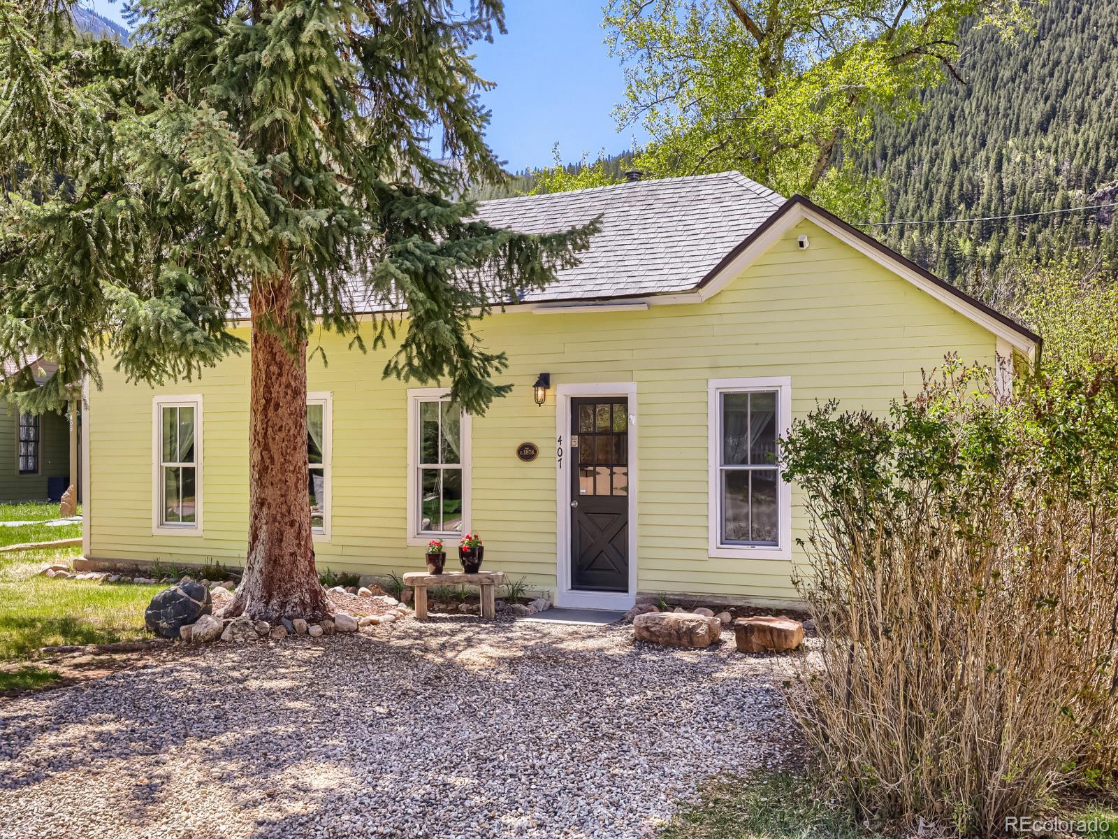 407 Seventh Street Georgetown, CO 80444 - Photo 28 of 28 a view of a house with a yard