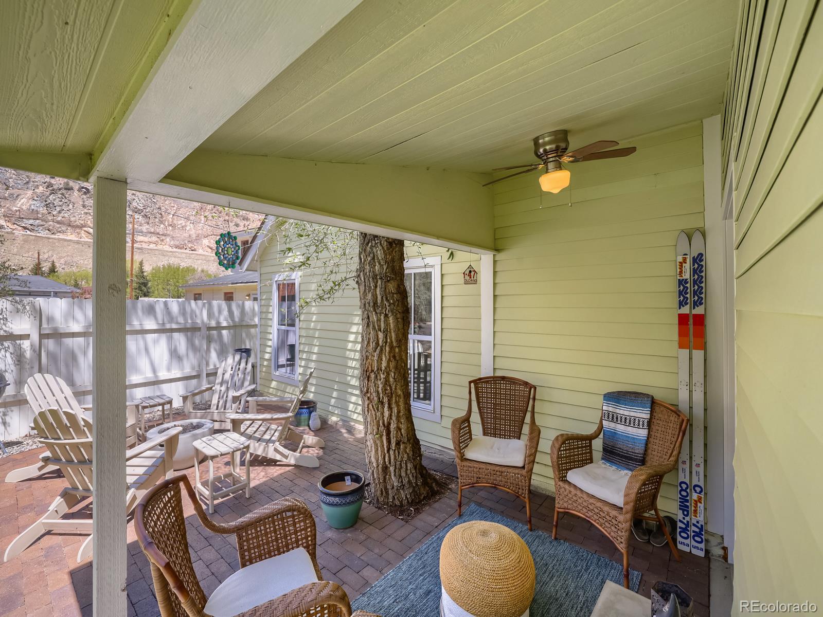 407 Seventh Street Georgetown, CO 80444 - Photo 10 of 28 a view of a livingroom with furniture and floor to ceiling window