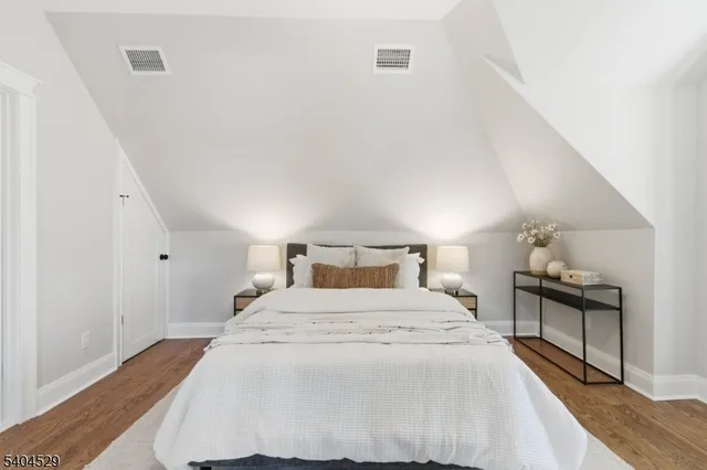 a brick building with a large windows