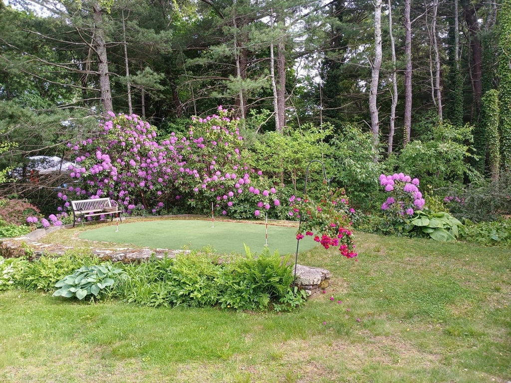 43 Poponessett Road Barnstable, MA 02635 - Photo 14 of 29 a view of a flower in a yard with swimming pool