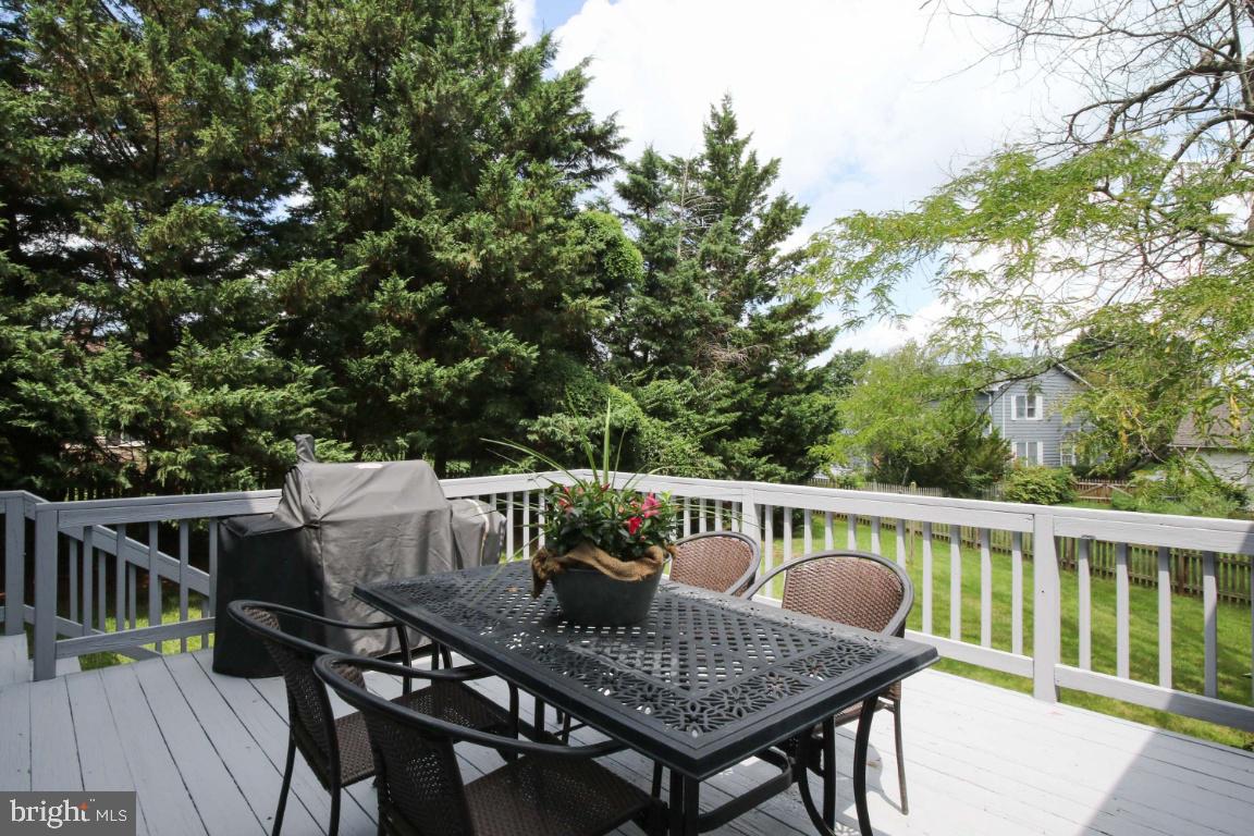 8141 Stone Ridge Drive Frederick, MD 21702 - Photo 29 of 33 Big back deck overlooks the fenced yard