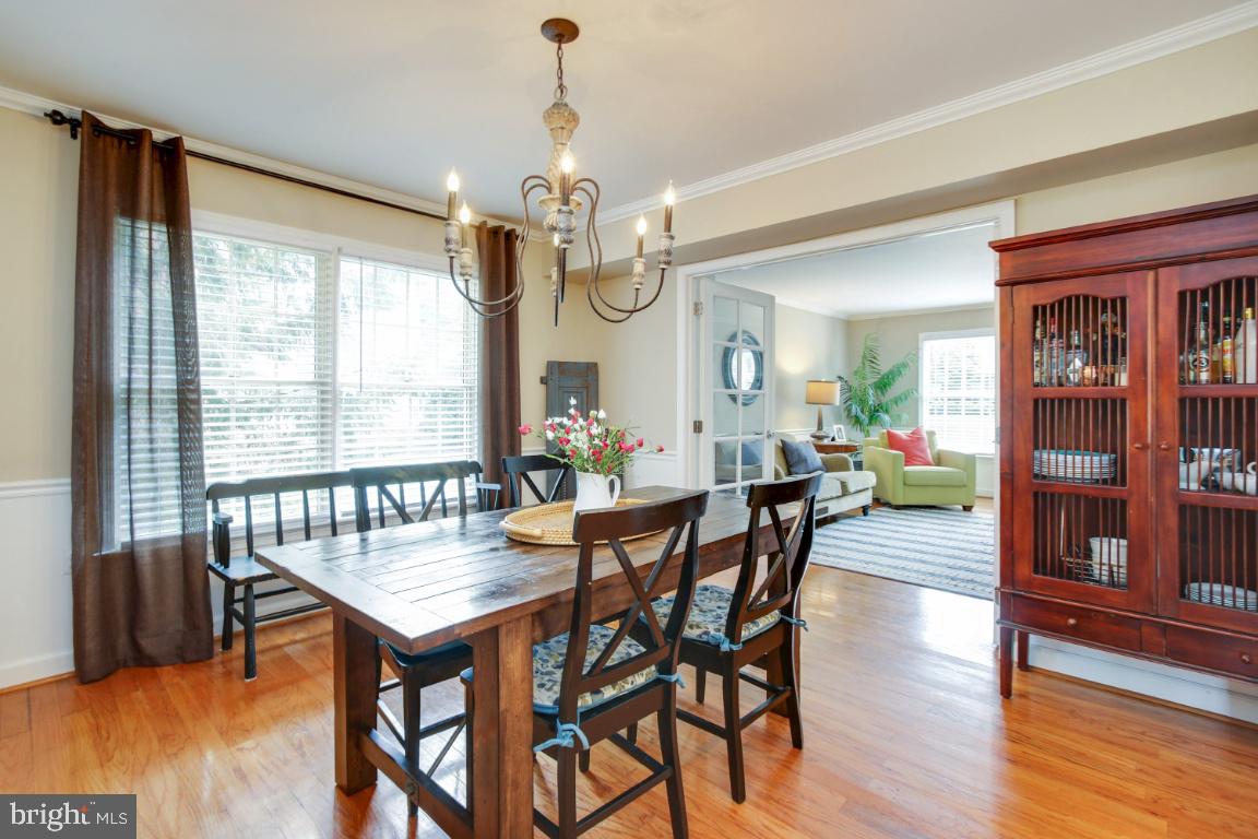 8141 Stone Ridge Drive Frederick, MD 21702 - Photo 5 of 33 Dining off office space opens to the kitchen