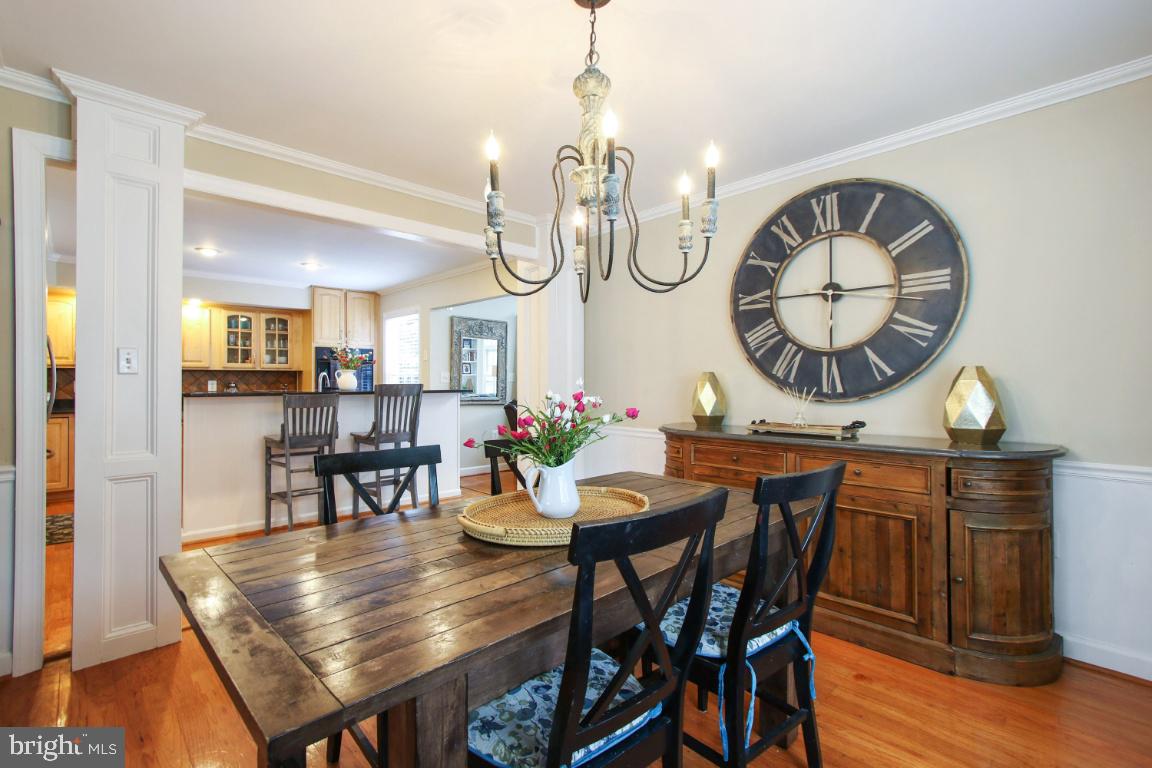 8141 Stone Ridge Drive Frederick, MD 21702 - Photo 6 of 33 Beautiful formal dining open to the kithecn