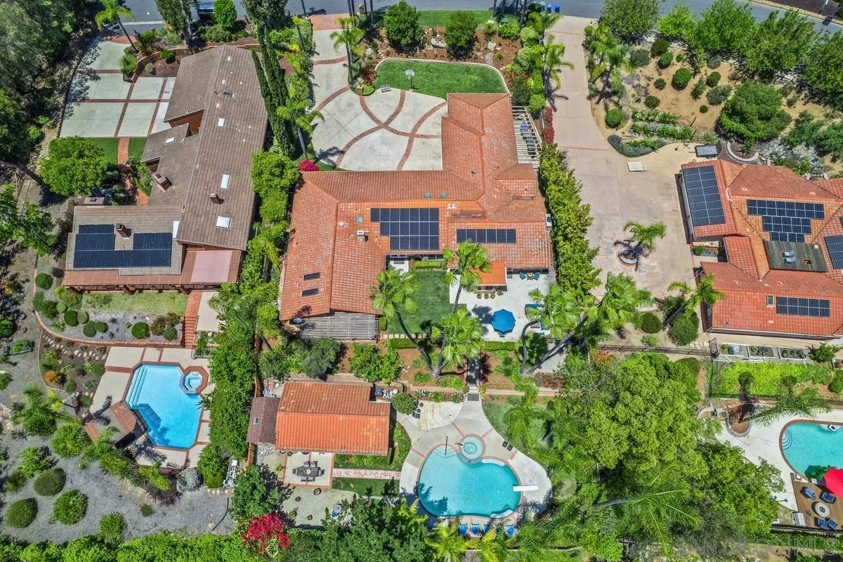 13627 Poway Springs Road Poway, CA 92064 - Photo 3 of 60 an aerial view of multiple houses with yard
