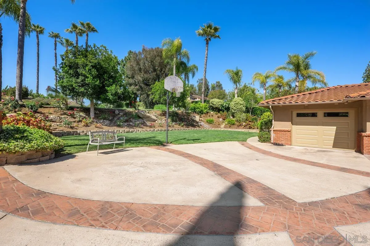 13627 Poway Springs Road Poway, CA 92064 - Photo 59 of 60 a view of a garden with a pathway