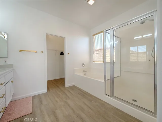wooden floor in an empty room