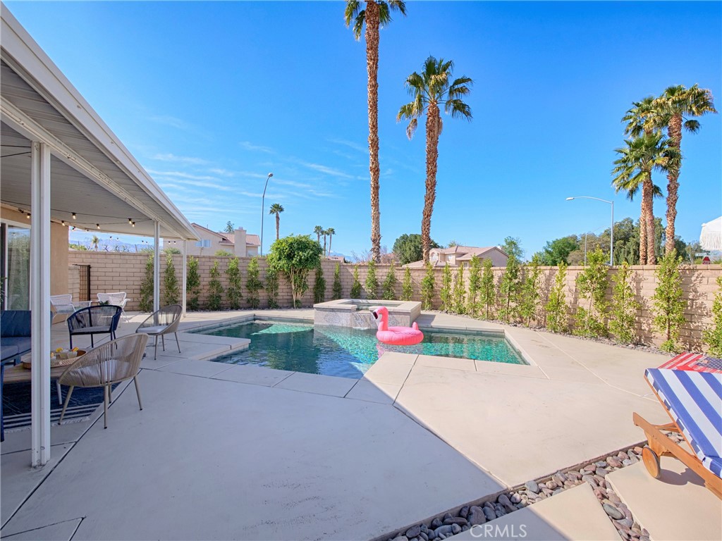 80718 Mountain Mesa Drive Indio, CA 92201 - Photo 36 of 47 a view of outdoor space yard and lake view