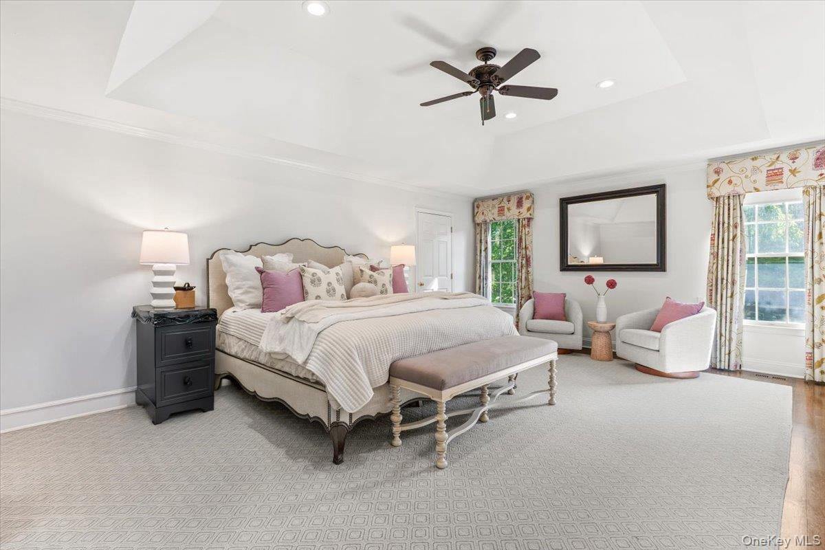 32 Rolling Ridge Road White Plains, NY 10605 - Photo 14 of 32 Primary Bedroom Suite complete with sitting room and private balcony overlooking the pool!