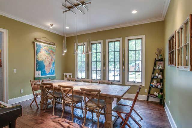 3137 McMillan Road Franklin, TN 37064 - Photo 3 of 20 a view of a dining room with furniture window and wooden floor