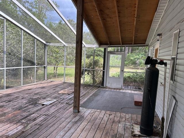 121 White Pine Georgetown, FL 32139 - Photo 42 of 42 a view of a porch with wooden floor and outdoor space