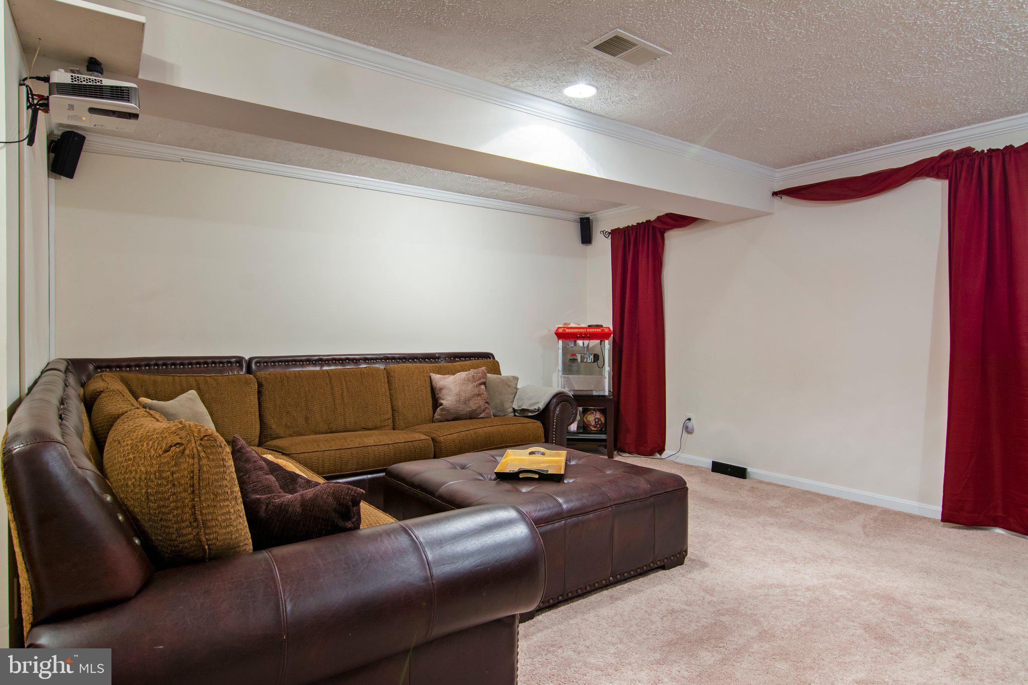 8045 Counselor Road Manassas, VA 20112 - Photo 40 of 59 Lower level entertainment room