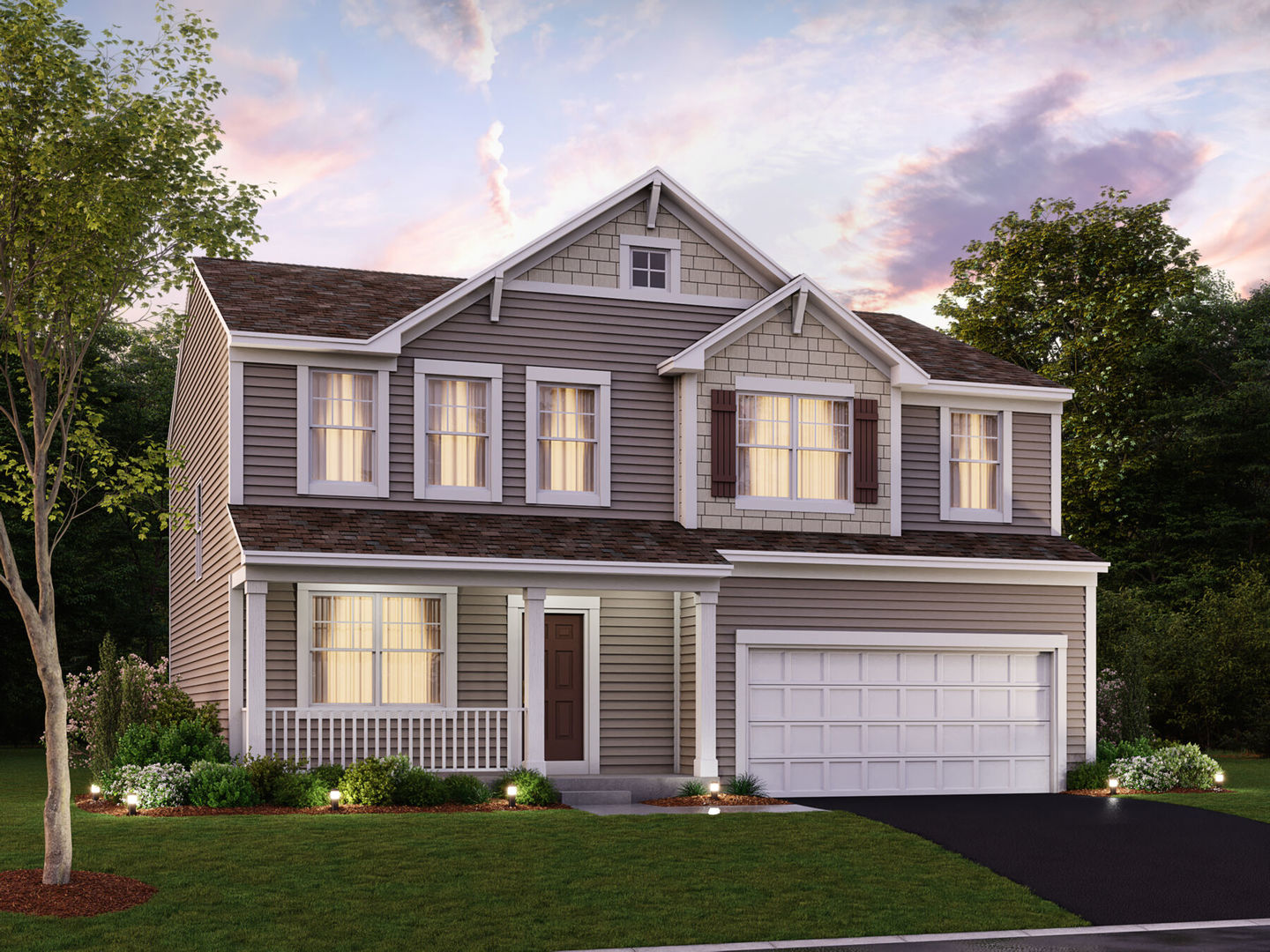 436 Collingwood Road South Elgin, IL 60177 - Photo 1 of 1 a front view of a house with a yard