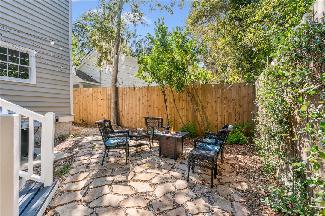 112 Rosemont Street St. Simons Island, GA 31522 - Photo 37 of 39 Backyard