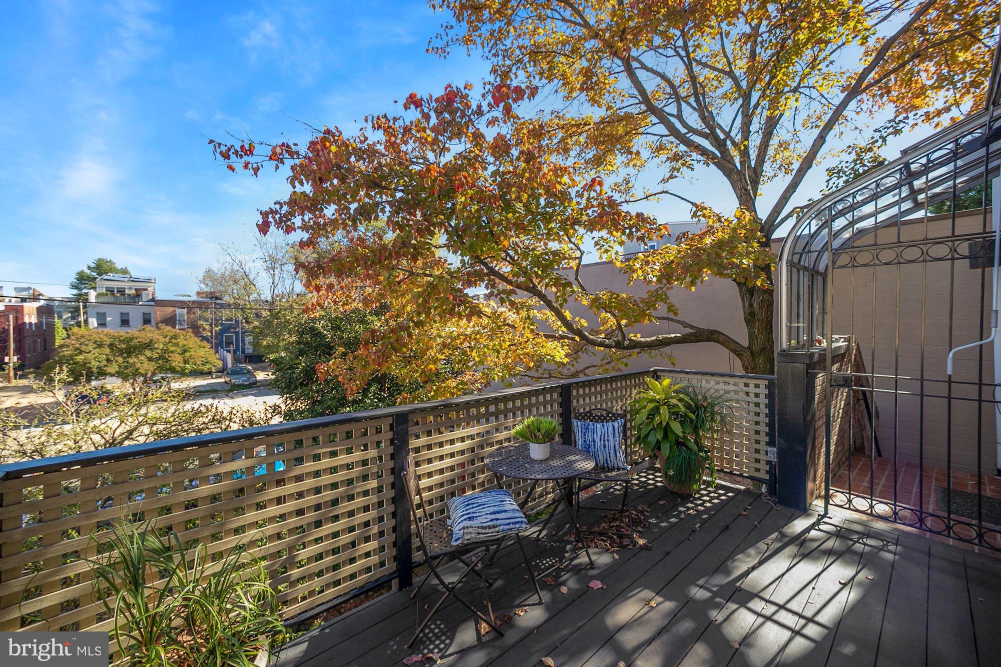 625 3rd Street Northeast, Unit 6 Washington, DC 20002 - Photo 13 of 22 DECK WITH SPACE TO DINE AND RELAX