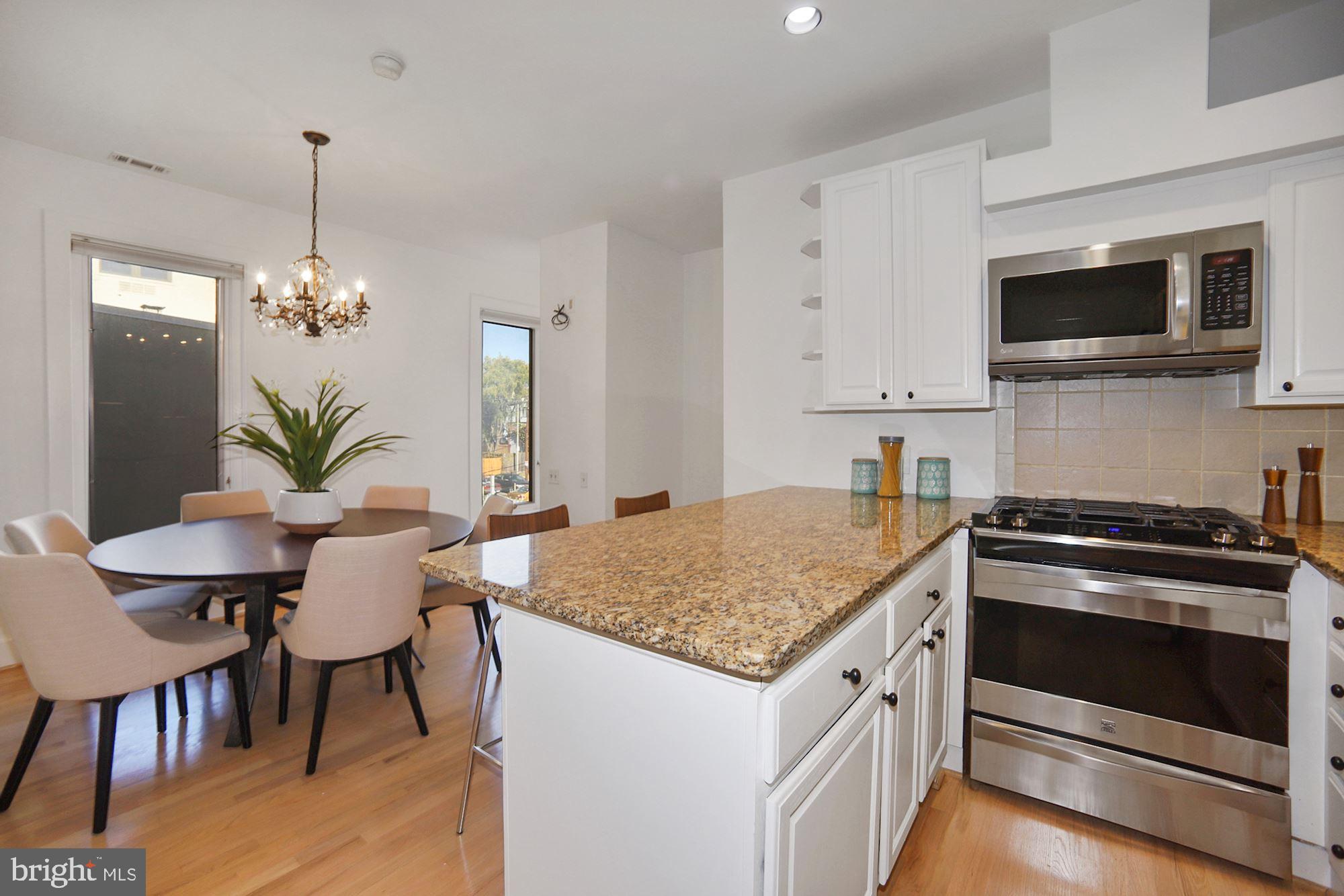 625 3rd Street Northeast, Unit 6 Washington, DC 20002 - Photo 9 of 22 GAS COOKING IN FUNCTIONAL OPEN KITCHEN