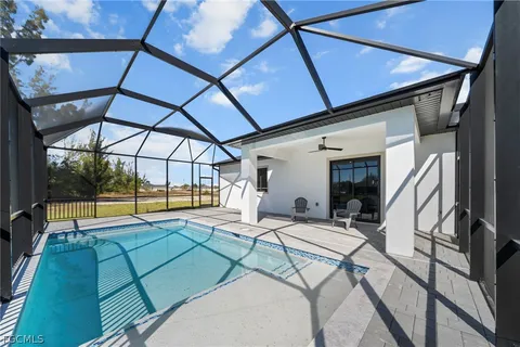 a view of a lake with houses