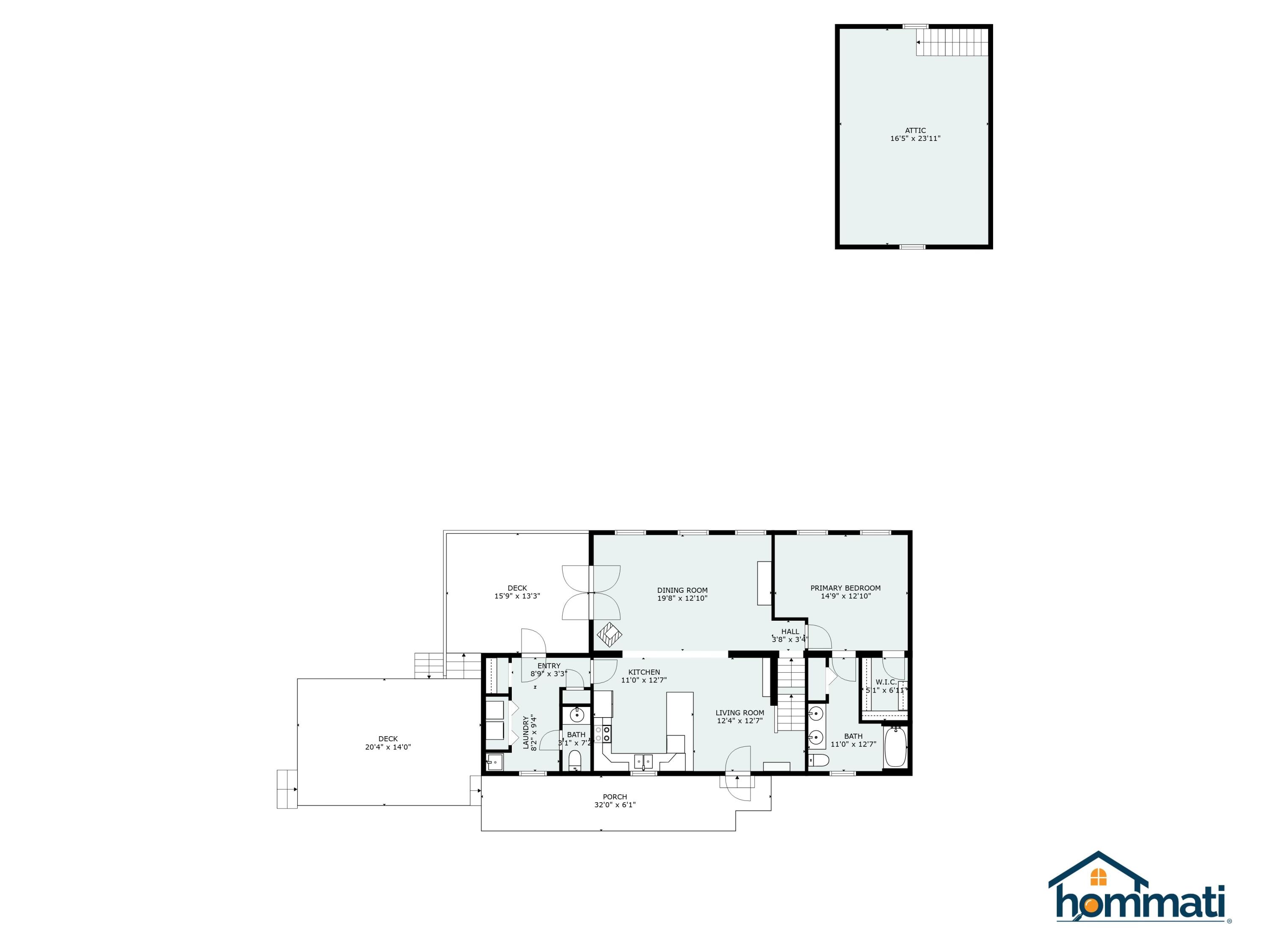 39 Henry Road Georgetown, ME 04548 - Photo 61 of 62 First Level Floorplan