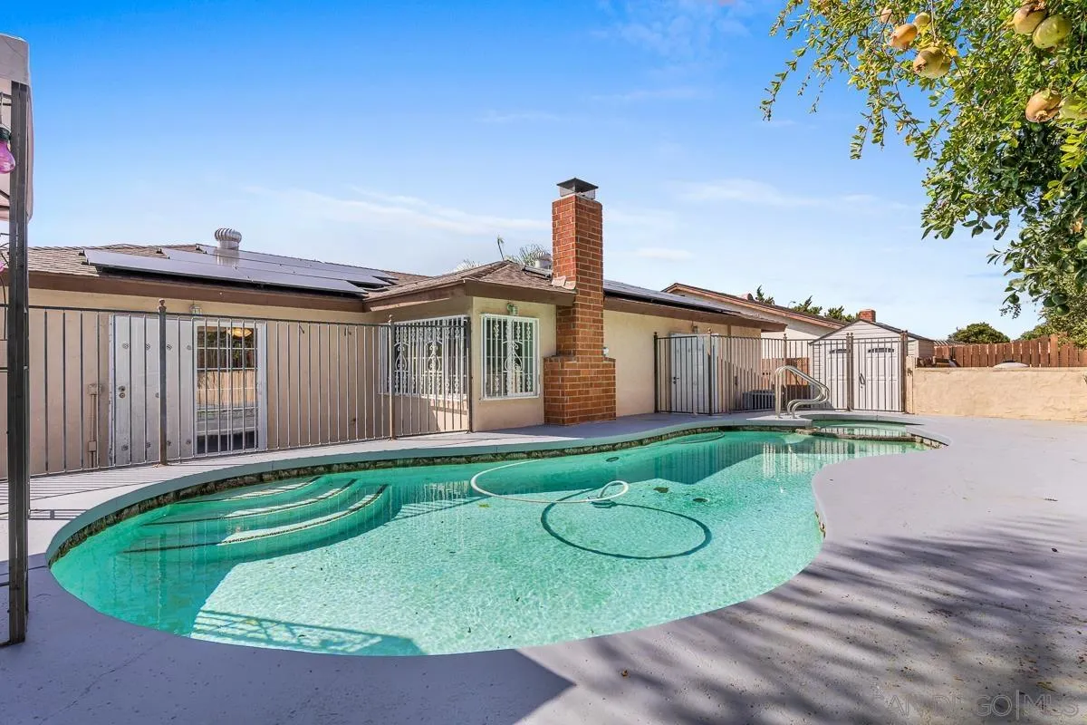 719 Mahogany Drive El Cajon, CA 92019 - Photo 30 of 30 a view of a house with backyard porch and sitting area