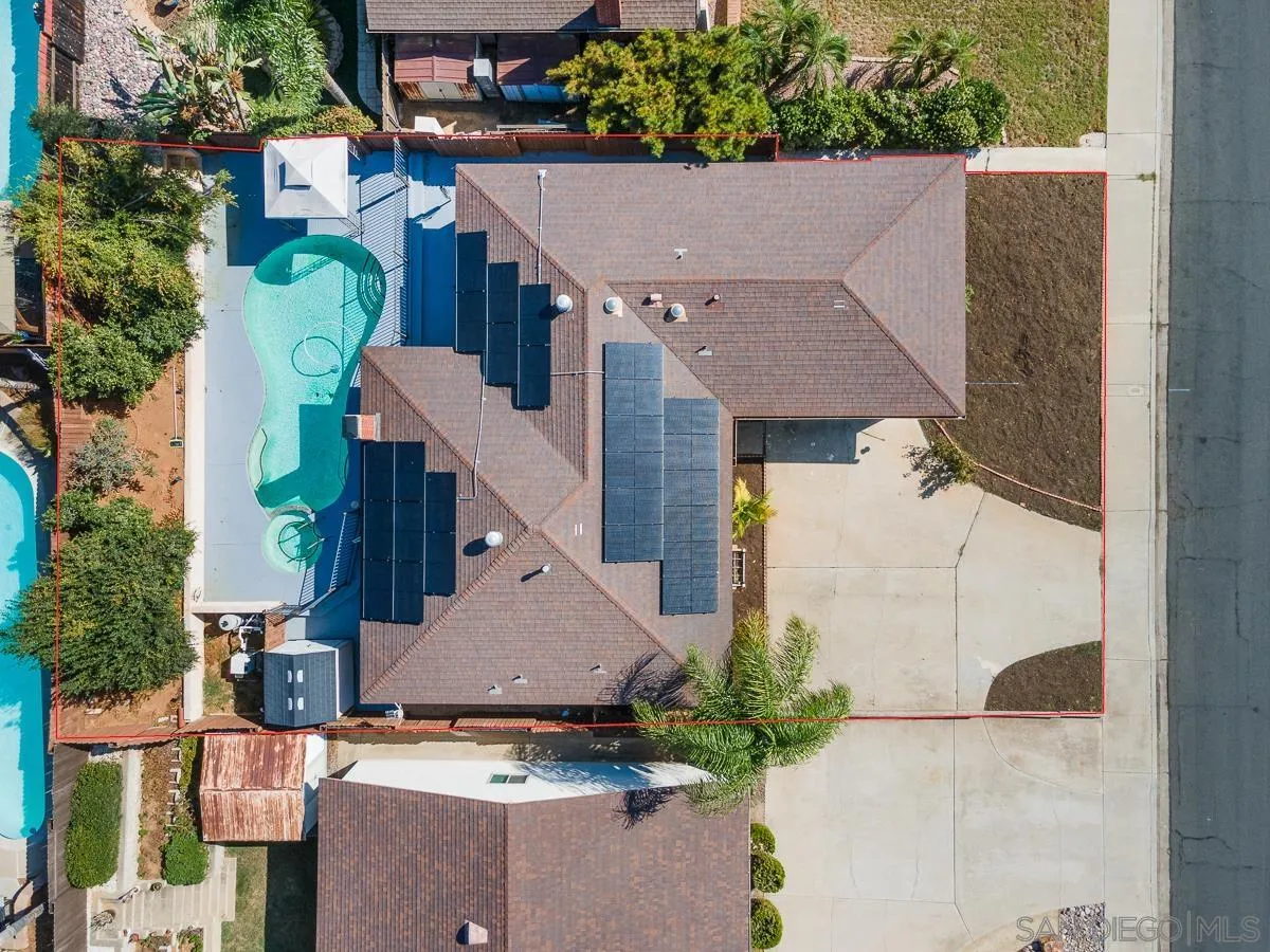 719 Mahogany Drive El Cajon, CA 92019 - Photo 3 of 30 an aerial view of a house
