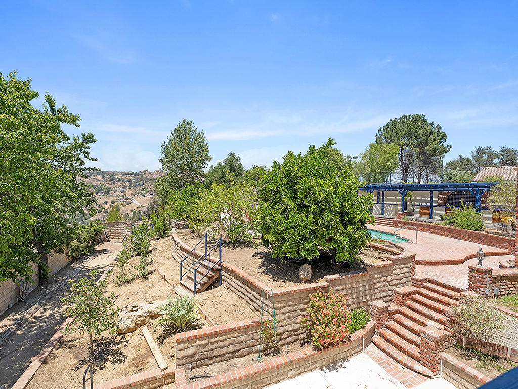 84 Flintlock Lane Bell Canyon, CA 91307 - Photo 49 of 59 36 Backyard View from Master Balcony