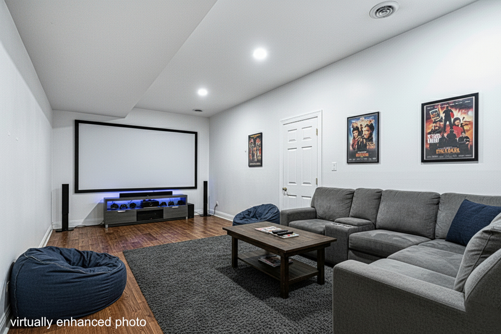 220 Santos Avenue Minooka, IL 60447 - Photo 35 of 46 a living room with furniture and a flat screen tv
